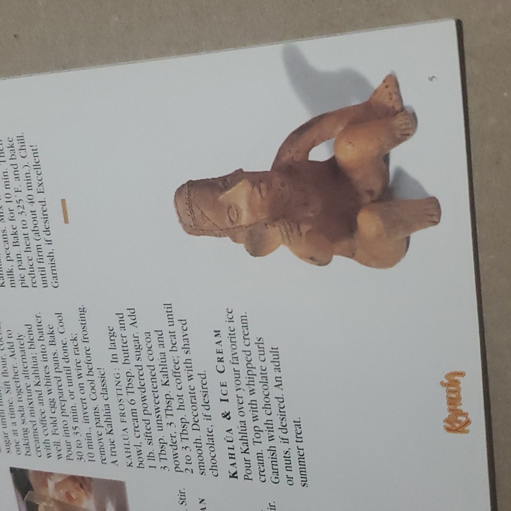 2/$8 🍹 A Guide to Food and Entertainment Cookbook pamphlet The Best of Kahlua - Picture 5 of 8